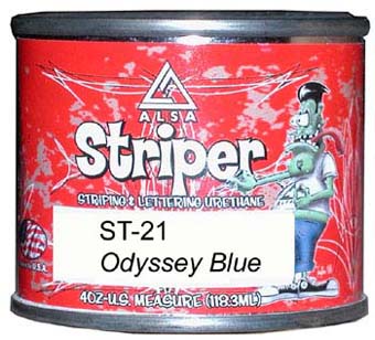 GPI STRIPER ODYSSEY BLUE 4OZ - KCST21 